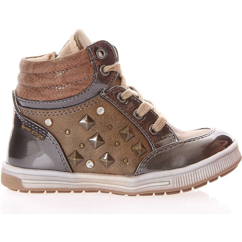 Sucre d orge High Sneakers - bronzefarben