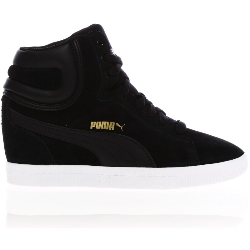 Puma Vikky - Plateau-Sneakers - schwarz