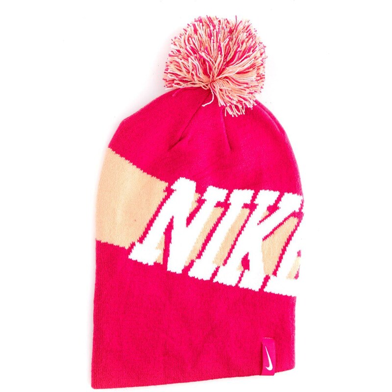 Nike NSW W'S CUFFED POM BEANIE - Mütze - rosa