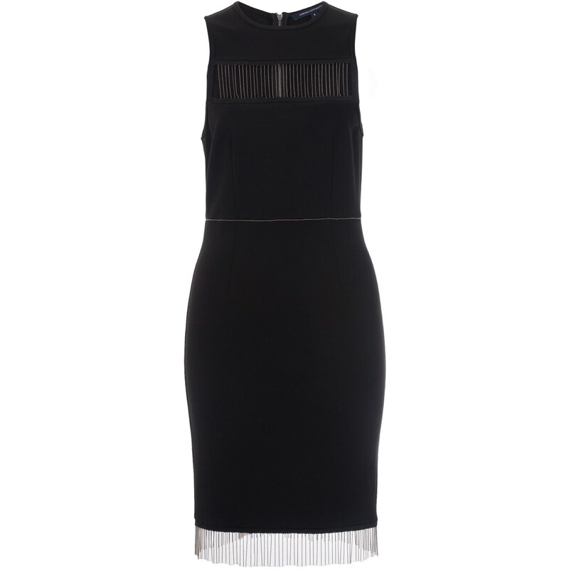 French Connection Slick - Kleid mit geradem Schnitt - schwarz