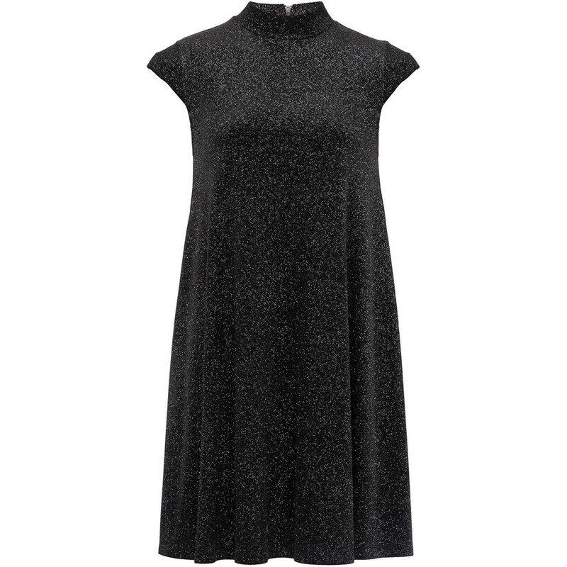 French Connection Kleid mit kurzem Schnitt - schwarz