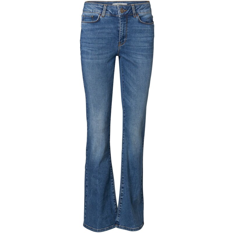 Vero Moda Jeans Glockenhose - jeansblau