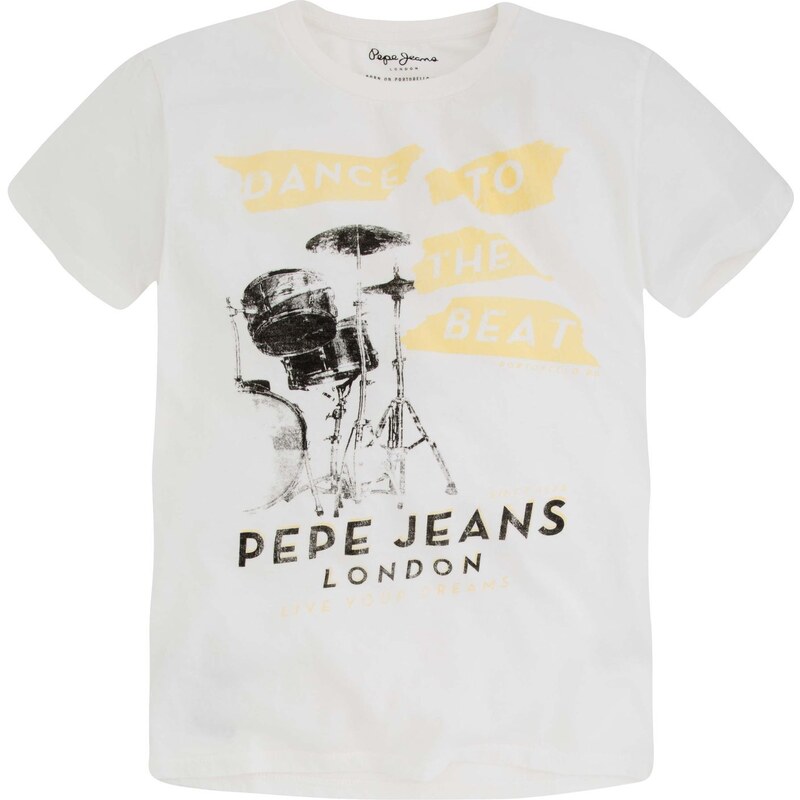 Pepe Jeans London Tolan - T-Shirt - weiß