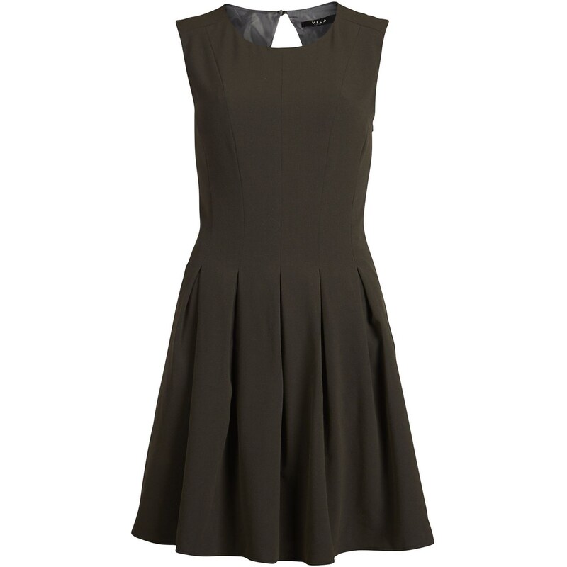 Vila Wov - Kleid mit kurzem Schnitt - schwarz