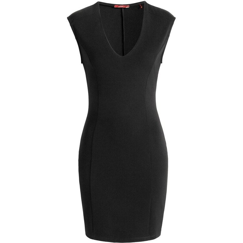 EDC By Esprit Kleid mit kurzem Schnitt - schwarz