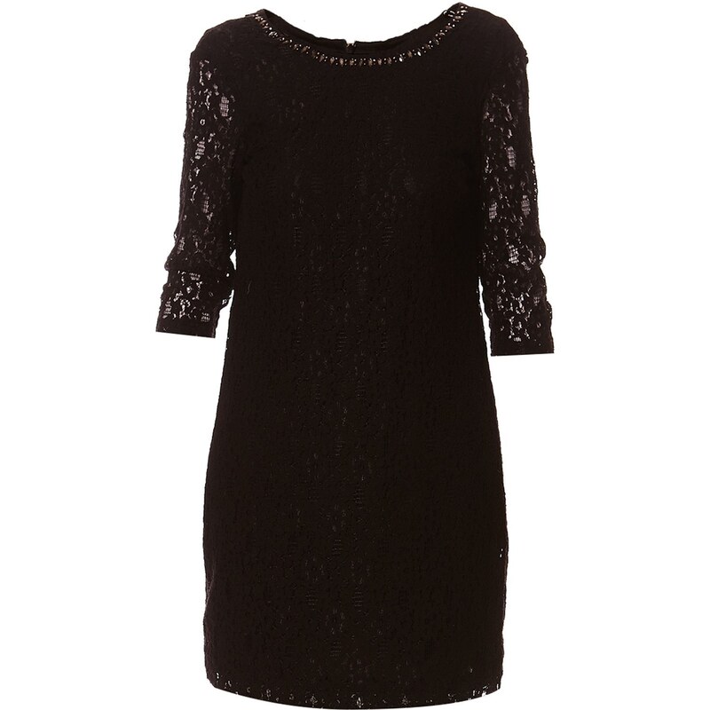 Esprit Collection Kleid aus Spitze - schwarz