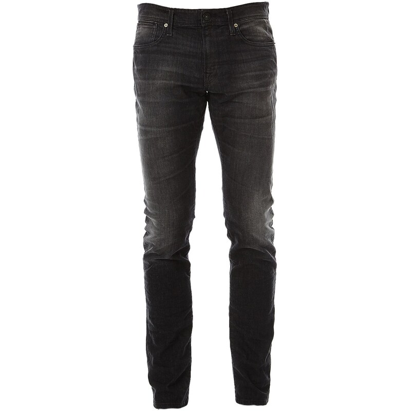 Selected SHNTWOMARIO 1377 BLACK ST-JEANS NOOS - Jeans mit geradem Schnitt - schwarz