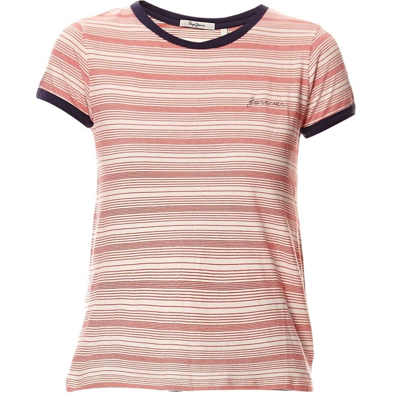 Pepe Jeans London Donna - T-Shirt - rot