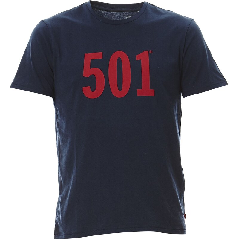 Levi's 501 Graphic - T-Shirt - marineblau