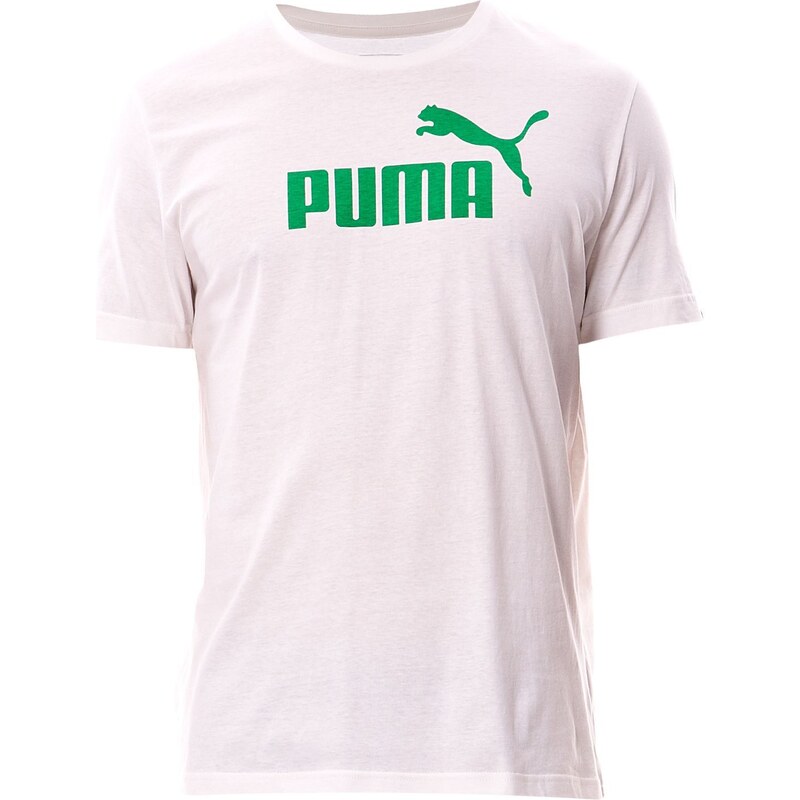 Puma Ess n°1 logo - T-Shirt - weiß