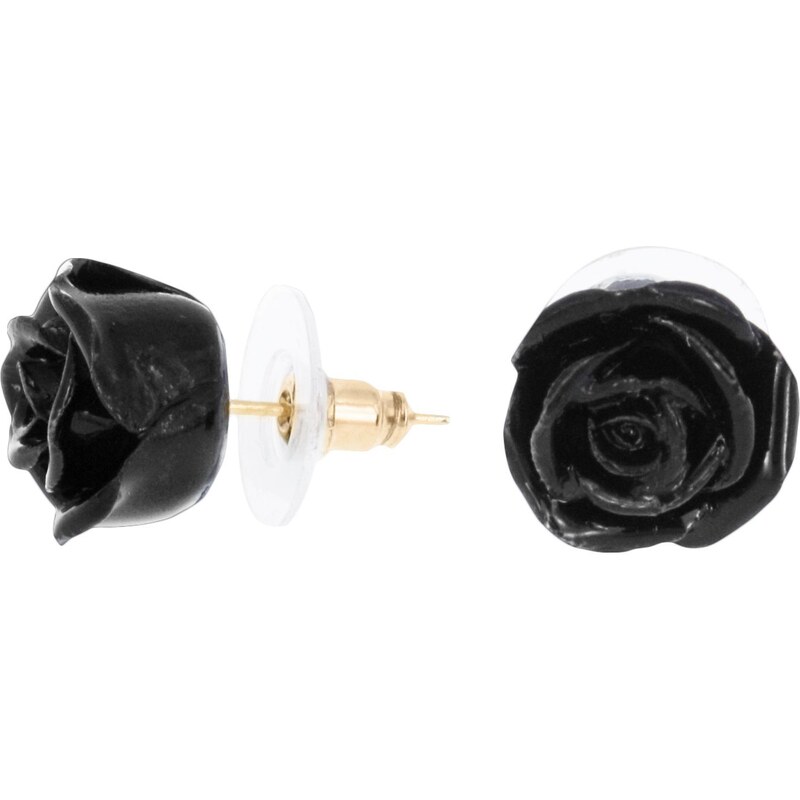 Nach Mini rose noir - Ohrringe - schwarz