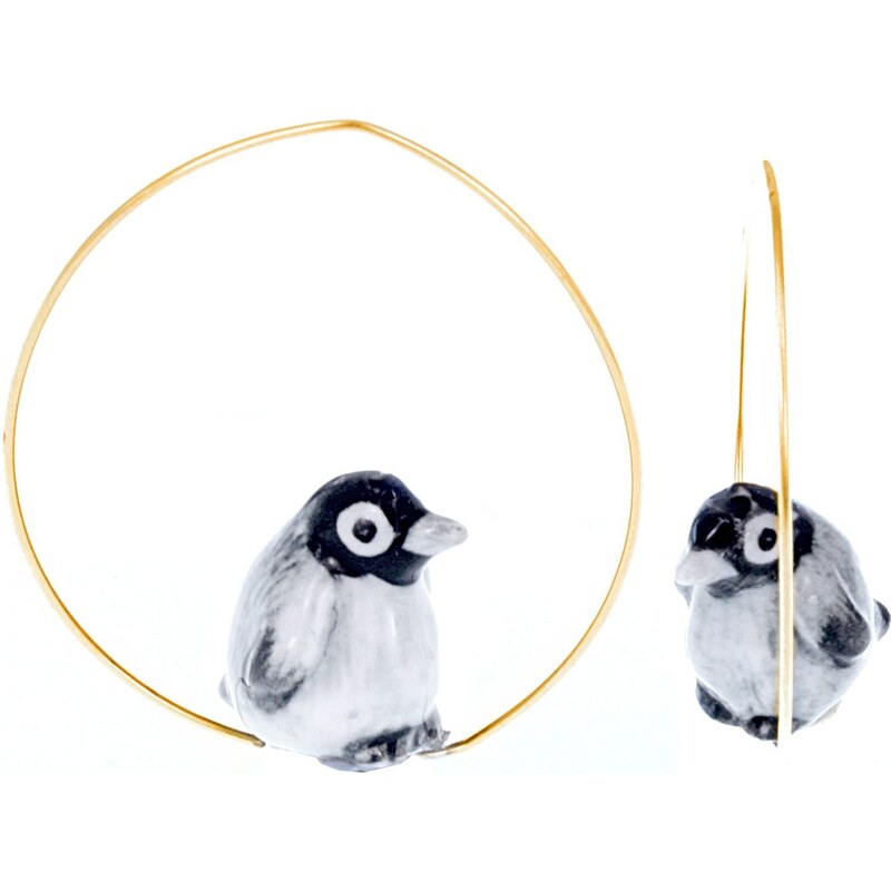 Nach Petit pingouin - Ohrringe - zweifarbig