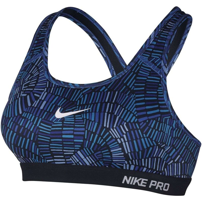Nike Pro Clasic pad tidl mlt - Sport-BH - blau