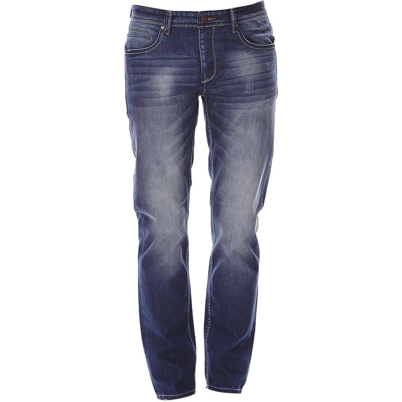 Best Mountain Jeans mit geradem Schnitt - jeansblau