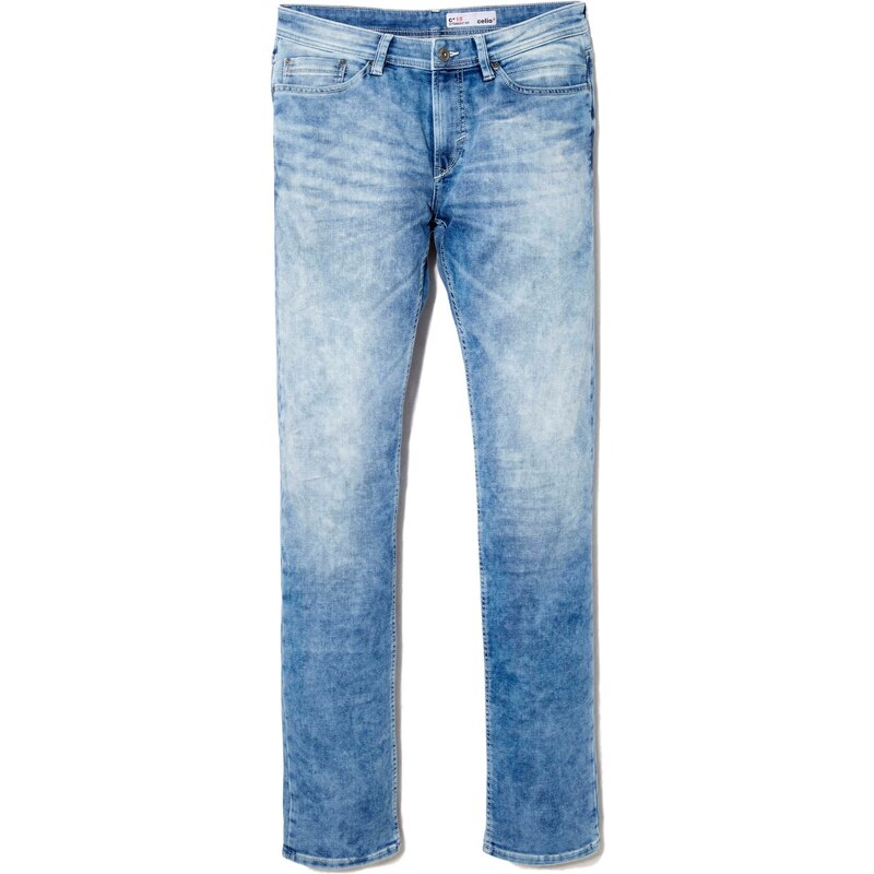 Celio DOKLIGHT - Jeans mit geradem Schnitt - hellblau
