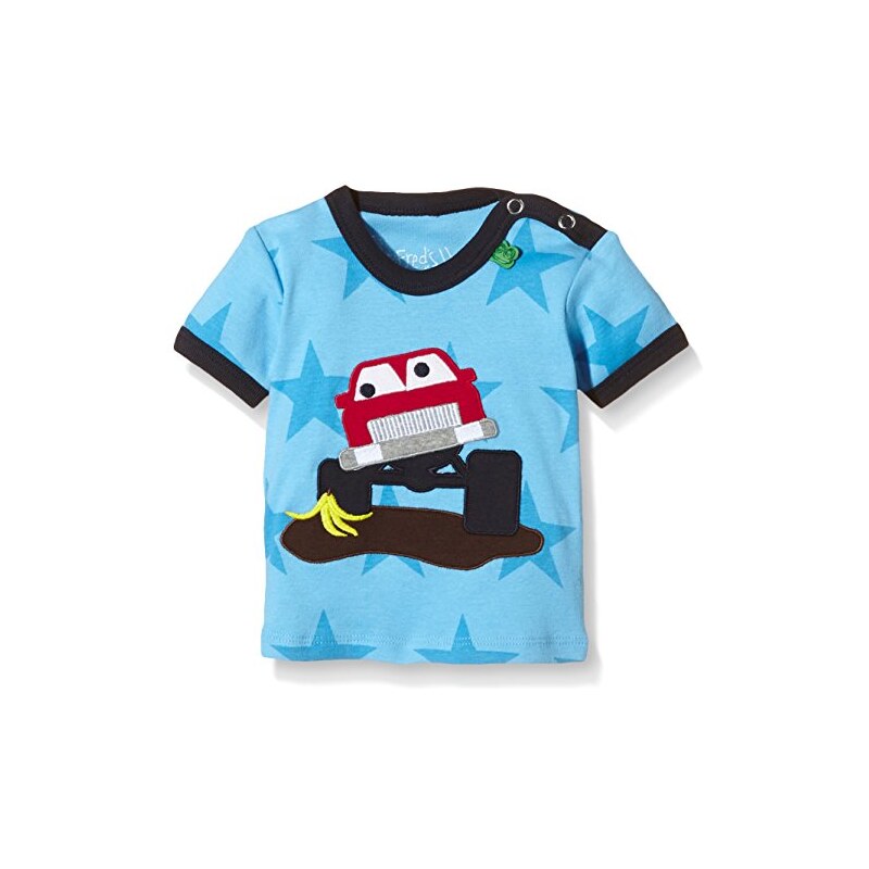 Fred's World by Green Cotton Baby - Jungen T-Shirt Car S/sl Front T Baby