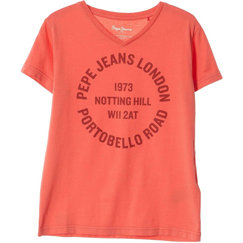Pepe Jeans London Tazio - T-Shirt - korallenfarben