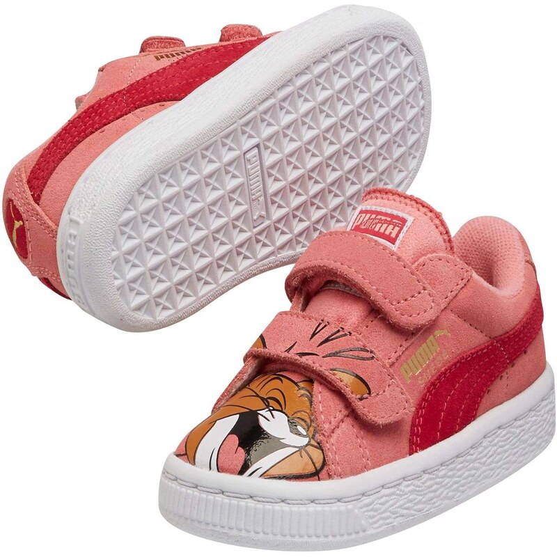 Puma Tom&Jerry - Sneakers - aus rosa Leder