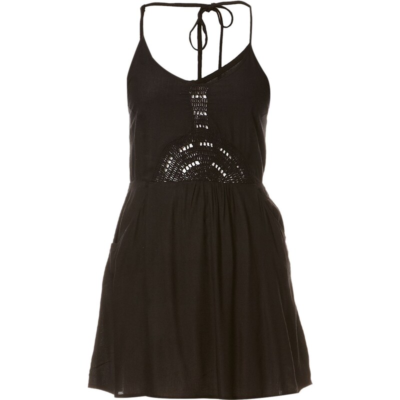 Roxy Kleid mit kurzem Schnitt - schwarz