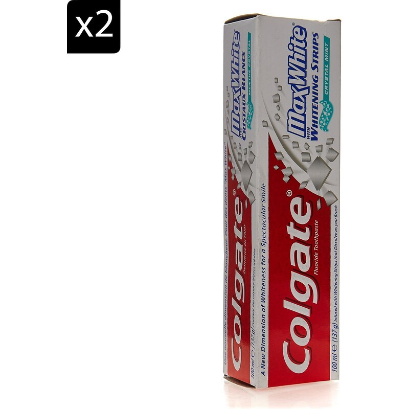 Colgate Max White - 2-er Set Zahnpasten - 100 ml