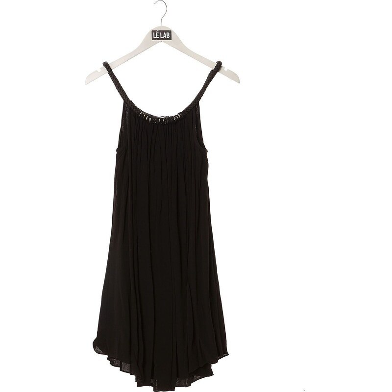 Suncoo Kleid mit geradem Schnitt - schwarz