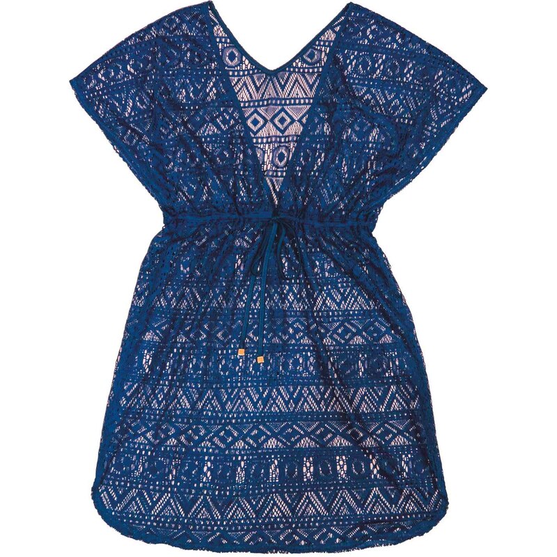 Marie Meili Malibu - Kleid mit kurzem Schnitt - marineblau
