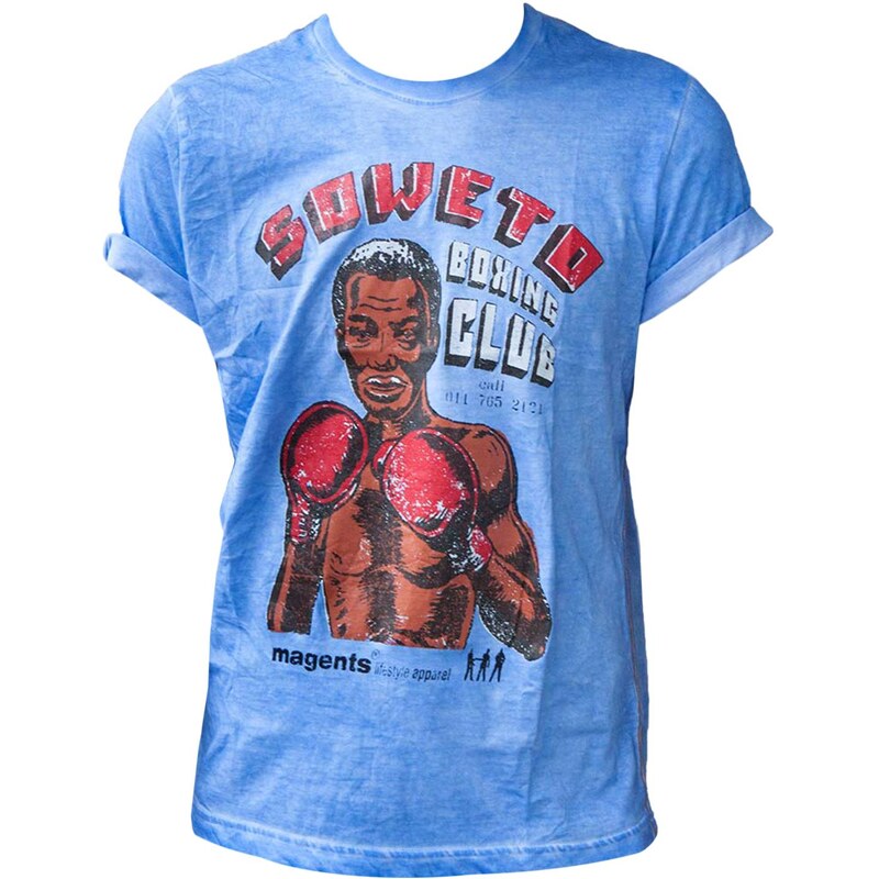 Magents Boxing - T-Shirt - himmelblau