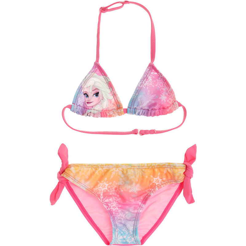 Disney Die Eiskönigin Bikini pink in Größe 104 für Mädchen aus Futter: 100% Polyester 82% Polyamid 18% Elastan Fotodruck: 86% Polyester 14% Elastan