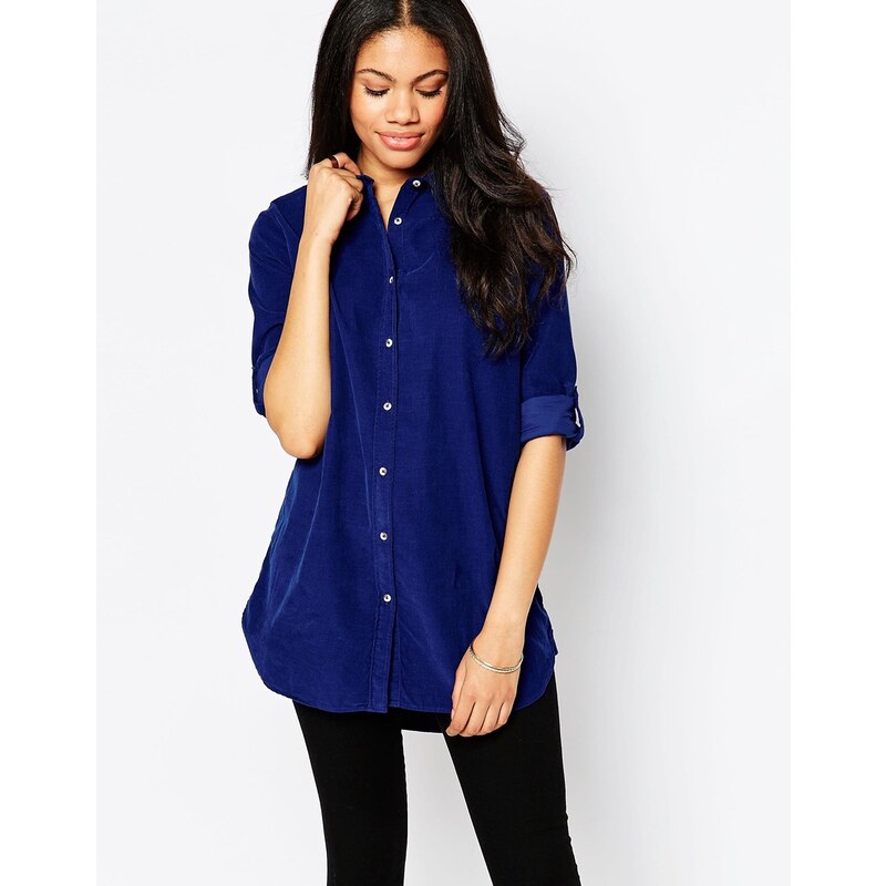 MiH Jeans MiH - Oversize-Hemd in Soft Indigo - Blau