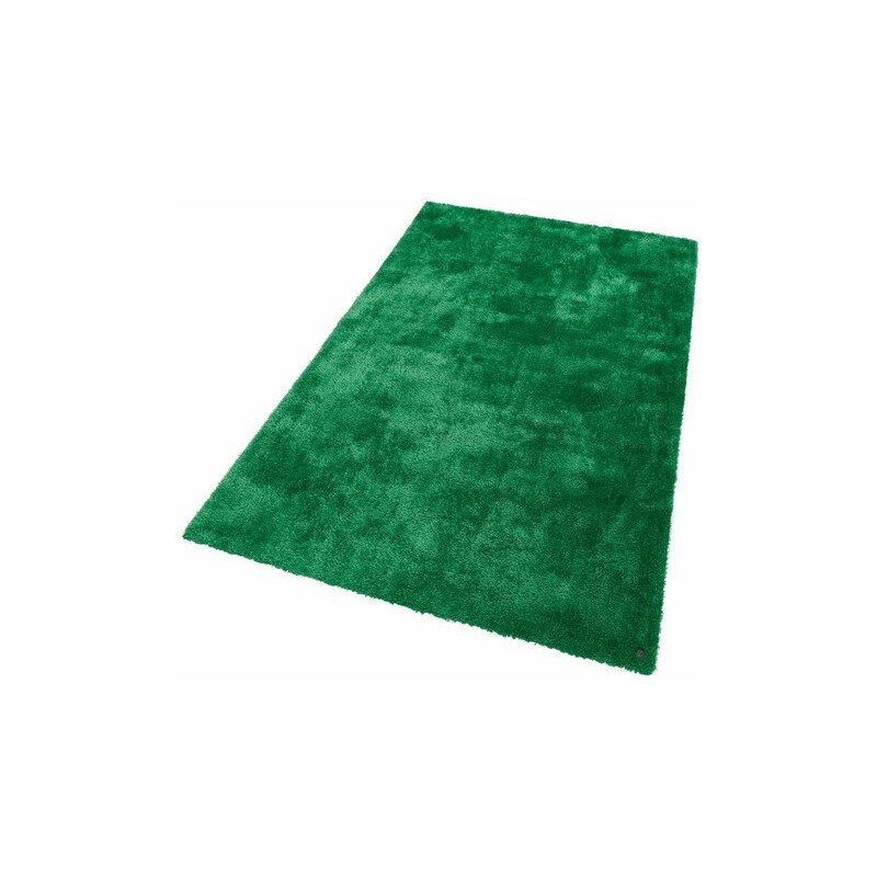 Tom Tailor Hochflor-Teppich Soft Höhe 30 mm handgearbeitet grün 1 (B/L: 50x80 cm),2 (B/L: 65x135 cm),3 (B/L: 140x200 cm),4 (B/L: 160x230 cm),5 (B/L: 190x190 cm),6 (B/L: 190x290 cm)