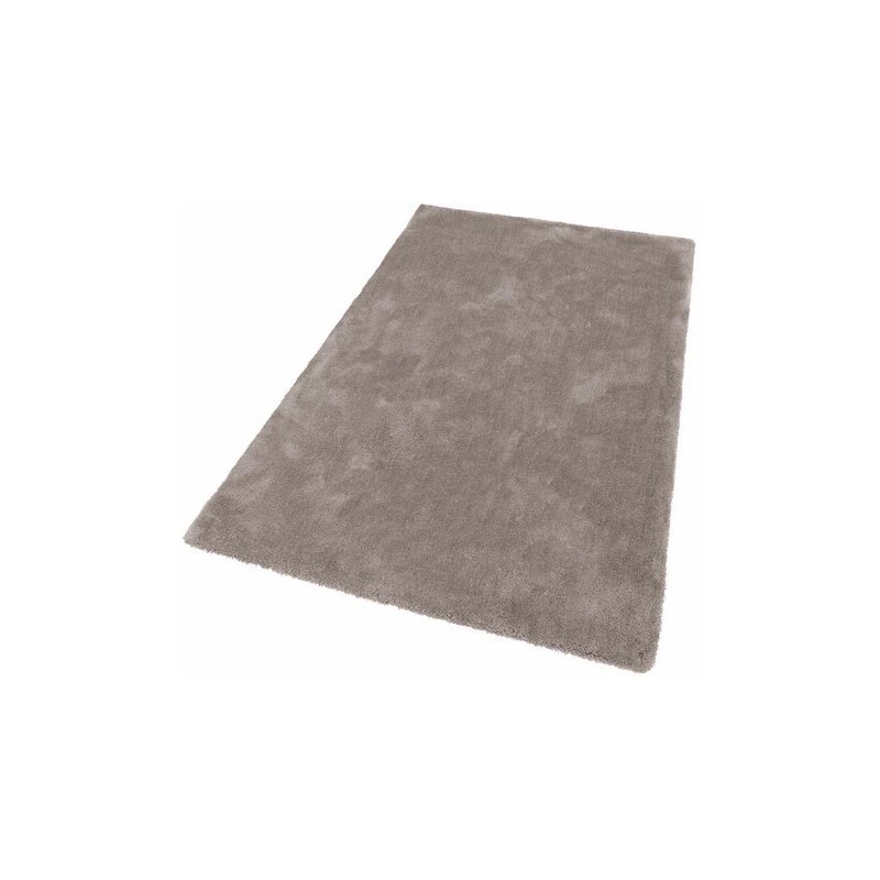 Tom Tailor Hochflor-Teppich Soft Höhe 30 mm handgearbeitet grau 1 (B/L: 50x80 cm),2 (B/L: 65x135 cm),4 (B/L: 160x230 cm),5 (B/L: 190x190 cm),6 (B/L: 190x290 cm)
