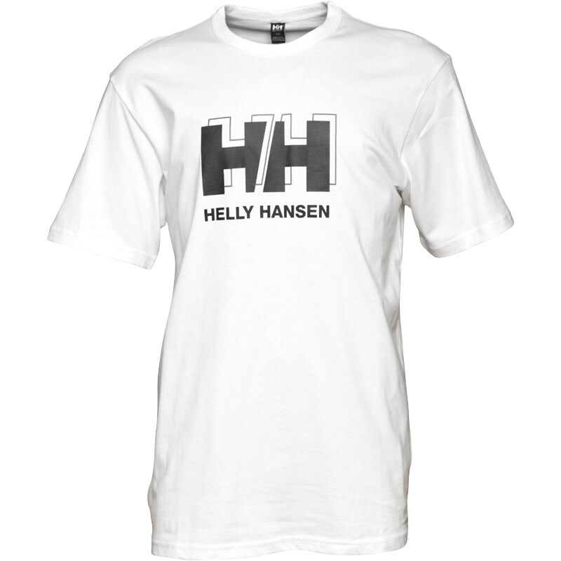 Helly Hansen Herren Repeat Logo T-Shirt Weiß