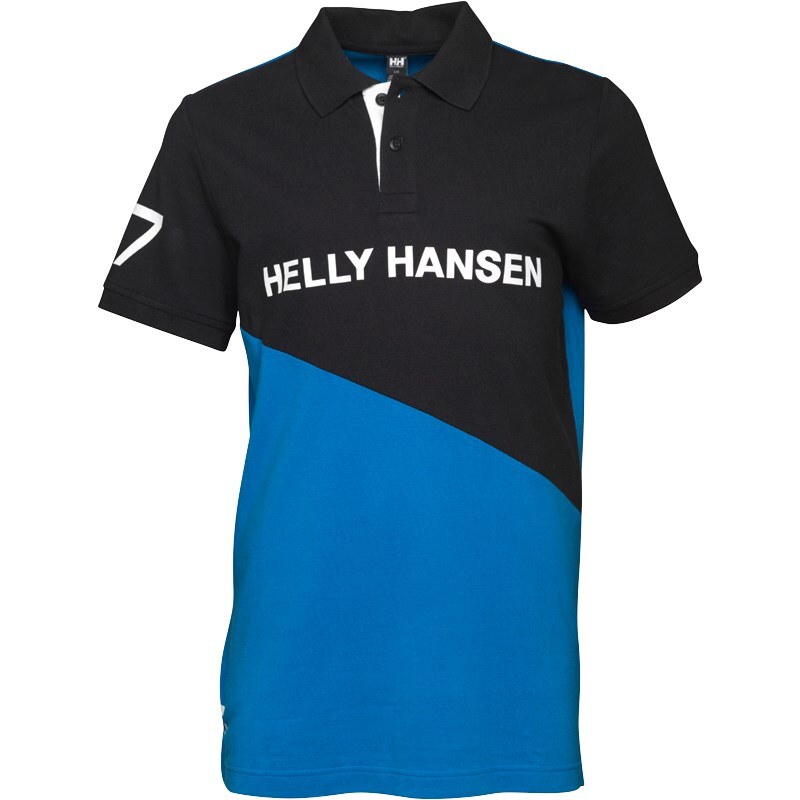 Helly Hansen Herren Cut And Sew Cobalt Polohemd Kobaltblau