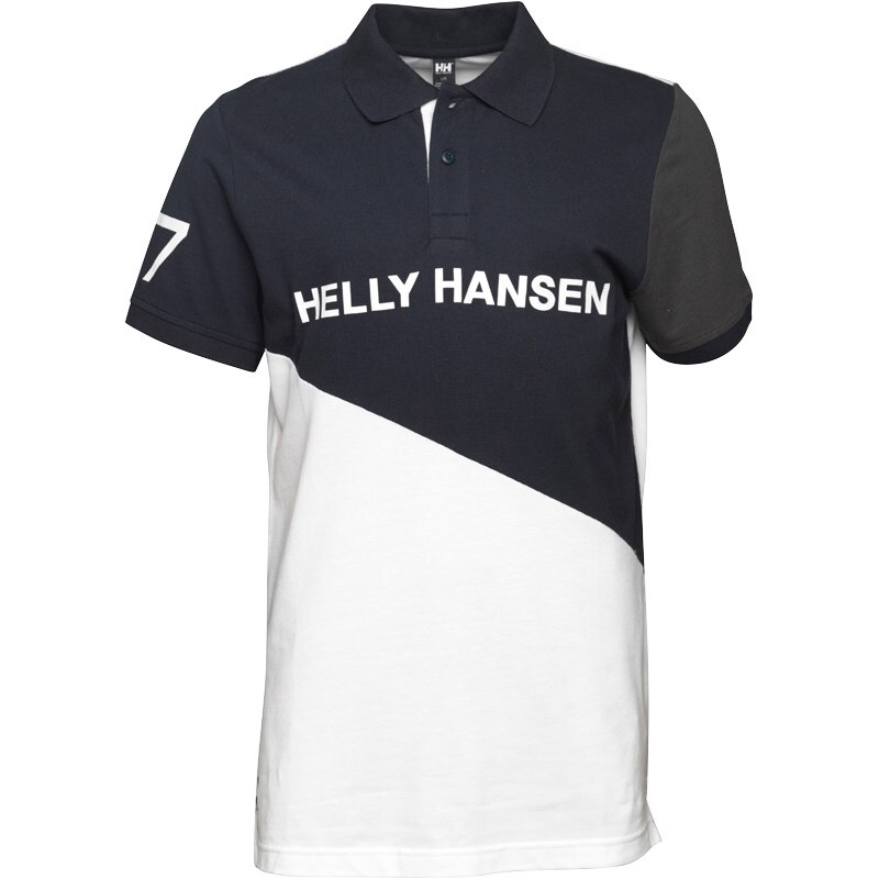 Helly Hansen Herren Cut And Sew Polohemd Weiß
