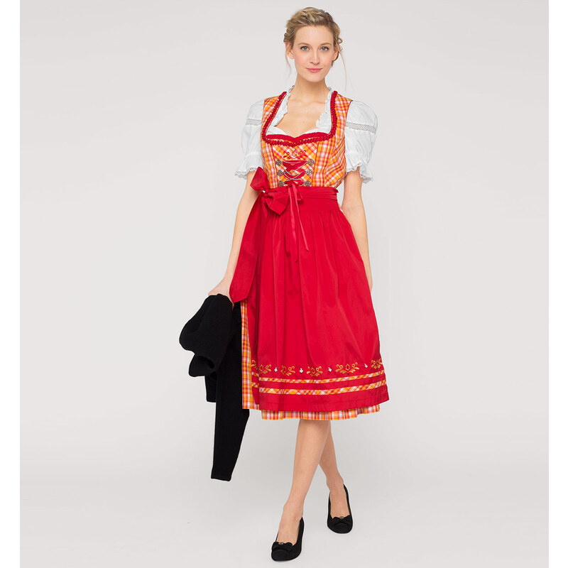 C&A Trachtenkleid in Rot