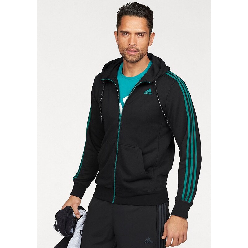 adidas Performance ESSENTIALS 3S HOODIE FRENCH TERRY Funktions-Kapuzensweatjacke