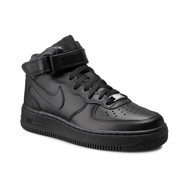 Schuhe NIKE - Air Force 1 Mid '07 LE 366731 001 Black/Black