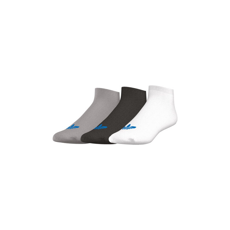 adidas Trefoil Liner 3-Pack Socken white/black