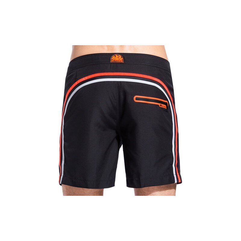SUNDEK mid-length swim shorts with waterproof pocket