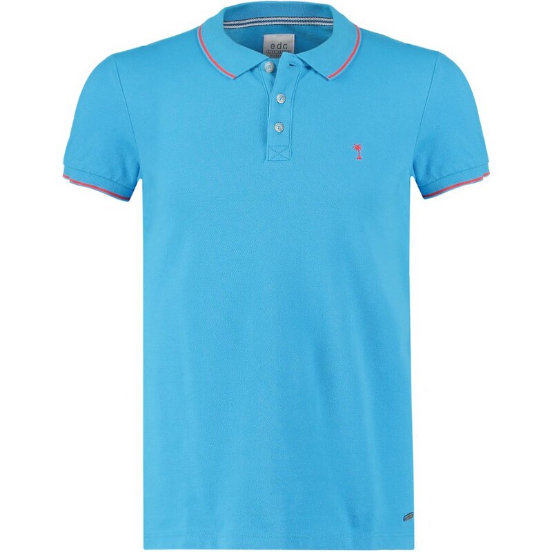 edc by Esprit TIPPING Poloshirt turquoise