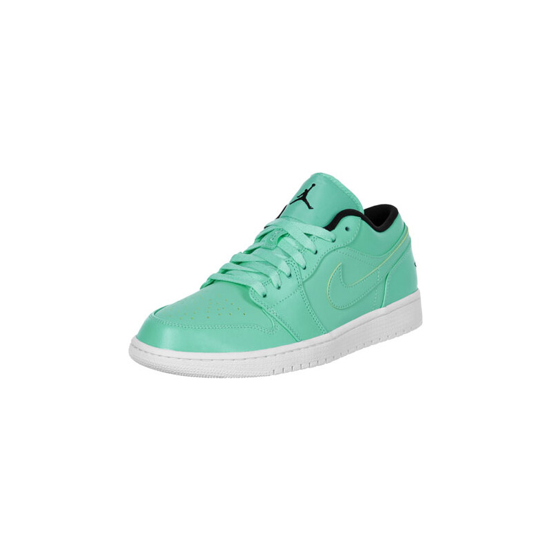 Jordan 1 Low Schuhe turquoise/black