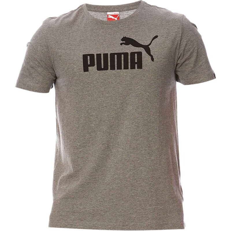 Puma Ess n°1 logo - T-Shirt - grau meliert