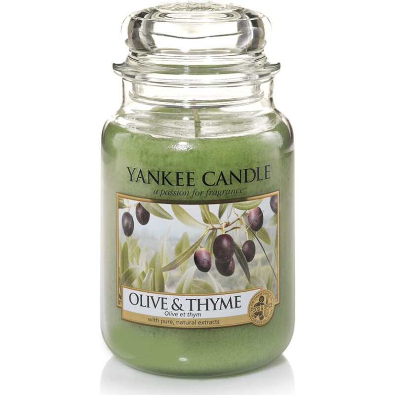 Yankee Candle Olive et Thym vert - Parfümierte Kerze - grün
