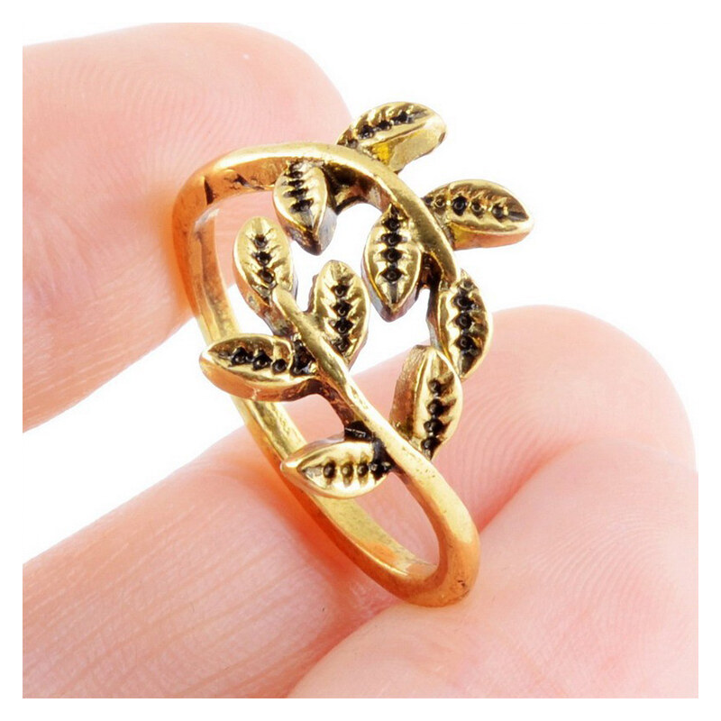 Lesara Ring im Zweig-Design - Gold