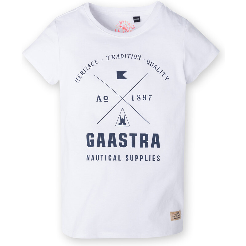 Gaastra T-Shirt Pad Island Boys weiß Jungen