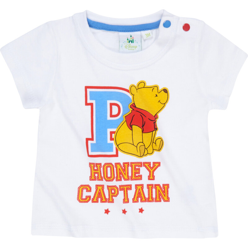 Disney Winnie Puuh T-Shirt weiß in Größe 3M für Jungen aus 100% Baumwolle