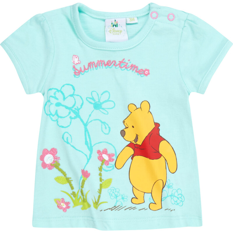Disney Winnie Puuh T-Shirt mintgrün in Größe 3M für Mädchen aus 100% Baumwolle