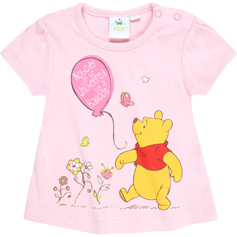 Disney Winnie Puuh T-Shirt pink in Größe 3M für Mädchen aus 100% Baumwolle