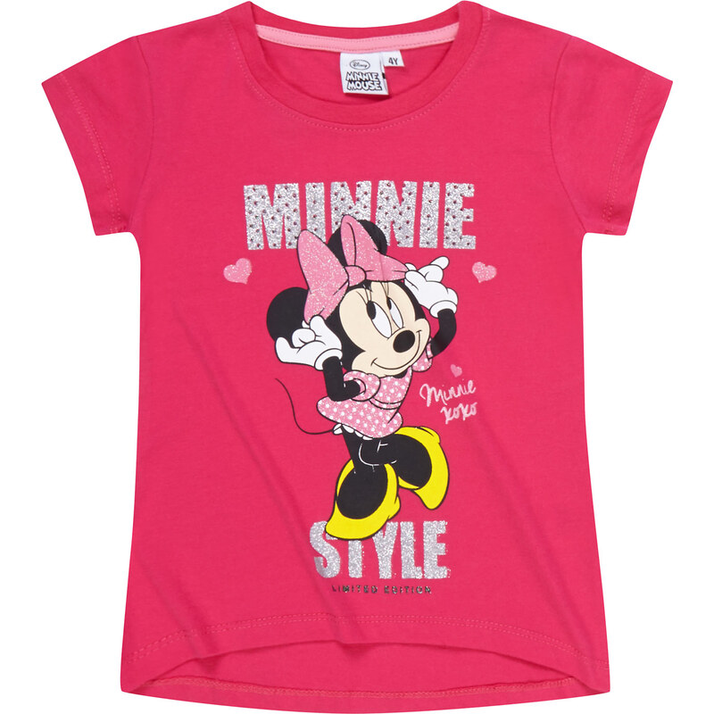 Disney Minnie T-Shirt pink in Größe 104 für Mädchen aus 100% Baumwolle
