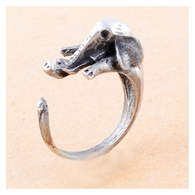 Lesara Ring im Elefanten-Design